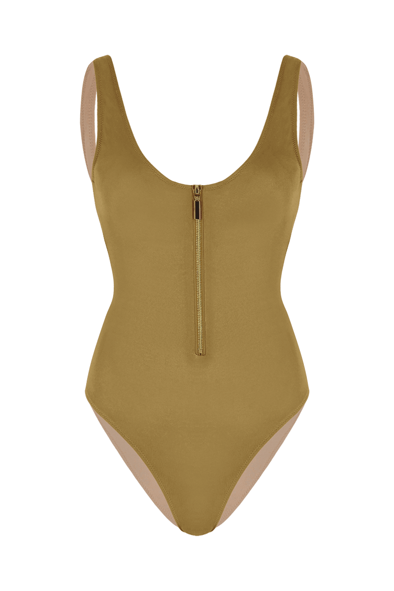 Buy Tonie Zipper Swimsuit by Ladiesse