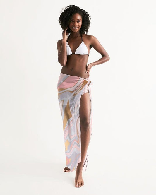 Buy Sheer Love Marble Swimsuit Cover Up by inQue.Style