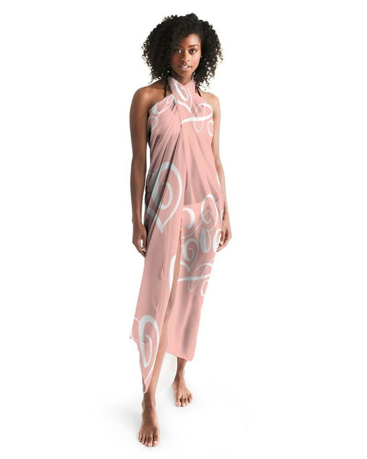Buy Sheer Love Peach Swimsuit Cover up by inQue.Style