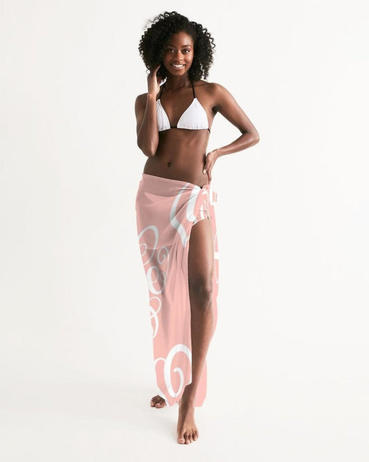 Buy Sheer Love Peach Swimsuit Cover up by inQue.Style