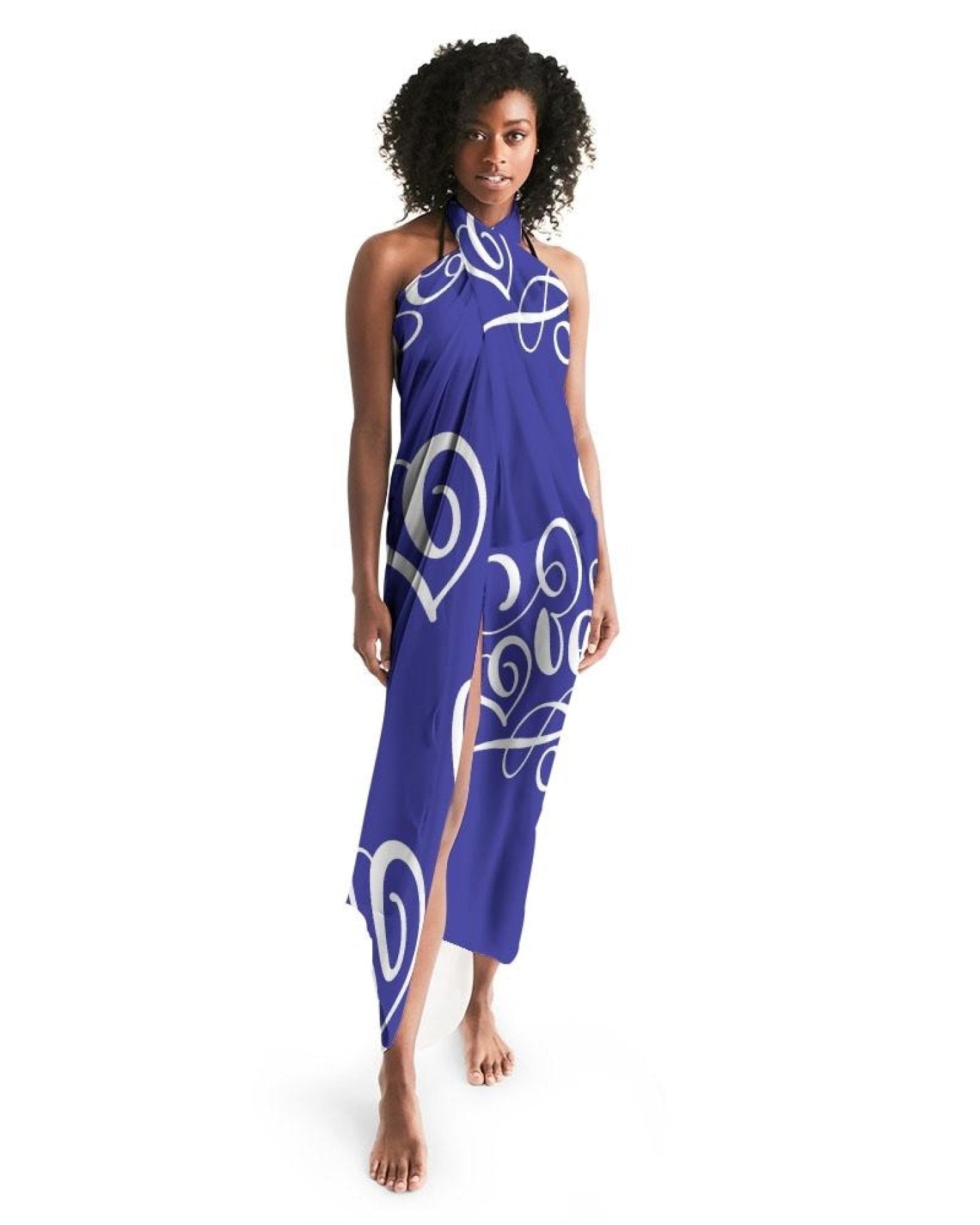 Buy Sheer Love Purple Swimsuit Cover Up by inQue.Style
