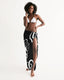 Buy Sheer Sarong Swimsuit Cover Up Wrap / Love Black by inQue.Style