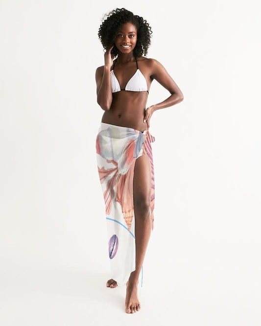 Buy Sheer Sea Life Swimsuit Cover Up by inQue.Style