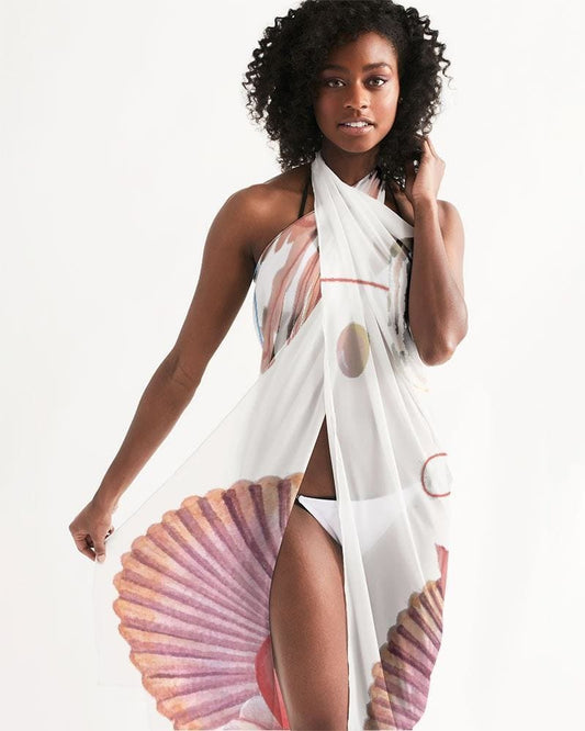 Buy Sheer Sea Life Swimsuit Cover Up by inQue.Style