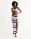 Buy Swim Cover Up / Red White and Blue Sarong Wrap by inQue.Style