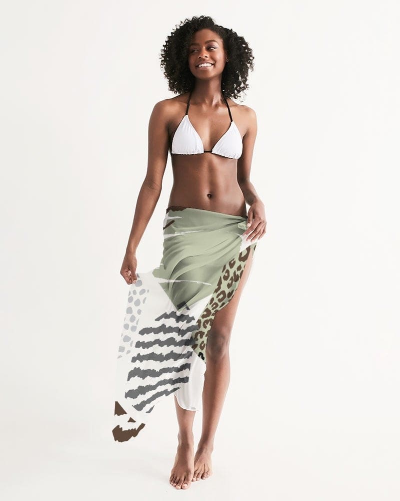 Buy Womens Wrap Sarong - Casual / Swimwear / Beige by inQue.Style