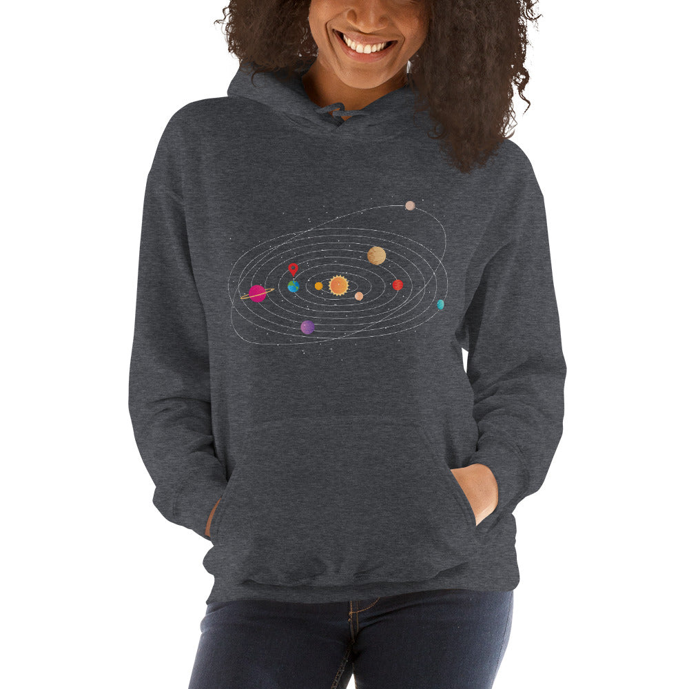 Buy Solar System Hoodie by Faz