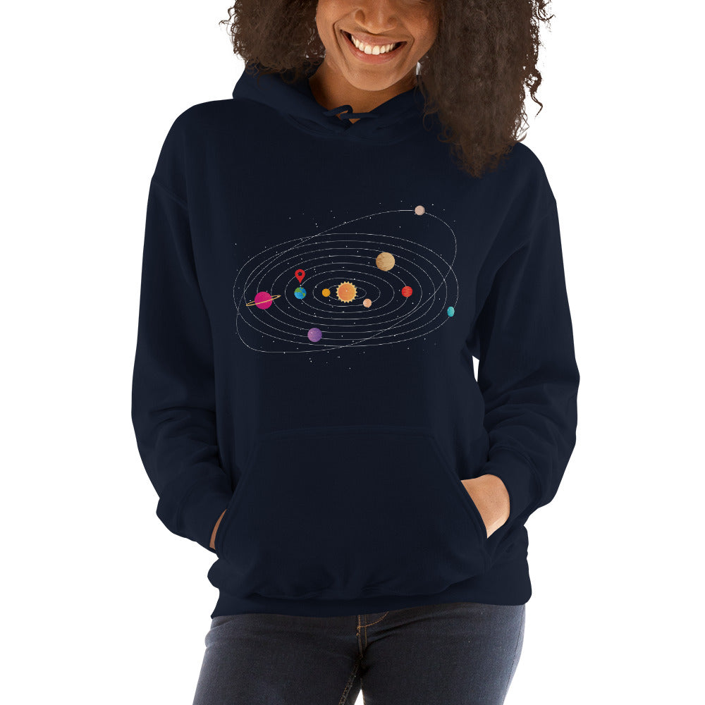 Buy Solar System Hoodie by Faz