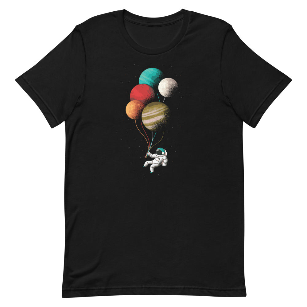 Buy Astronaut Balloons T-shirt by Faz