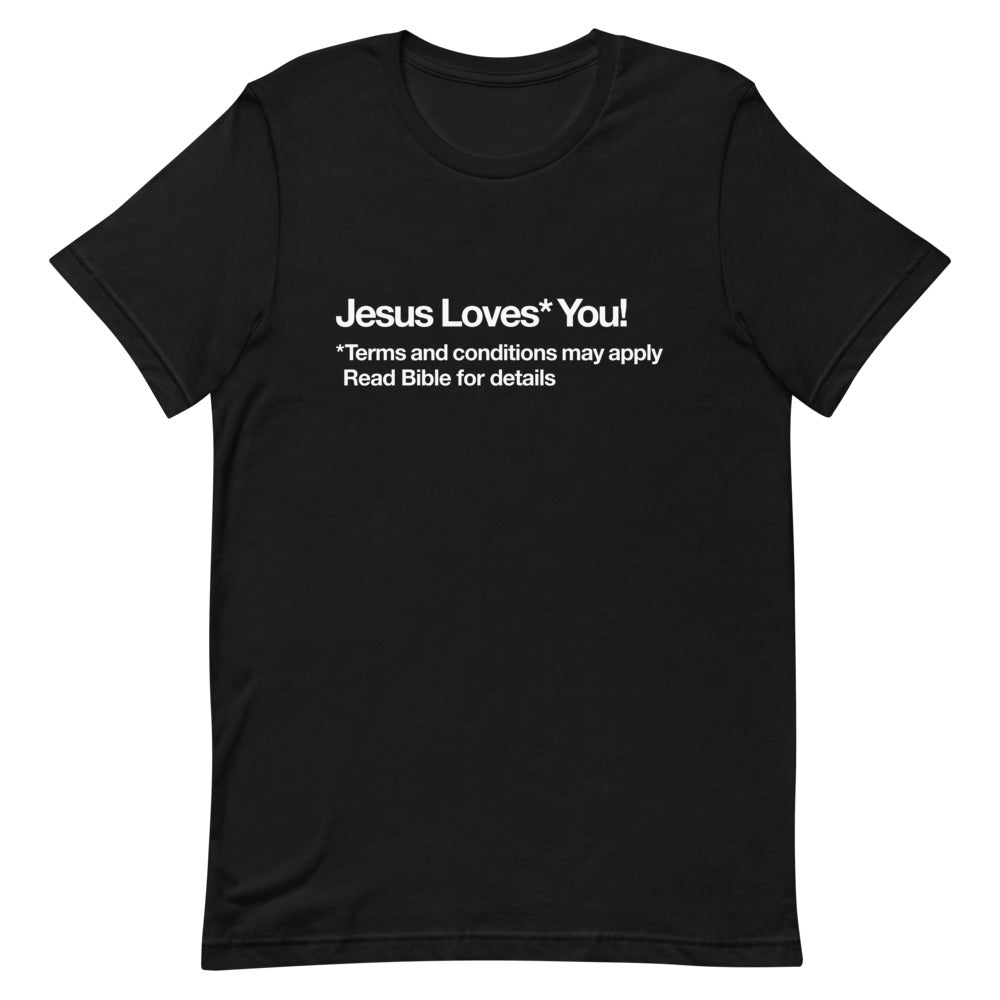 Buy Jesus Loves* You T-shirt by Faz
