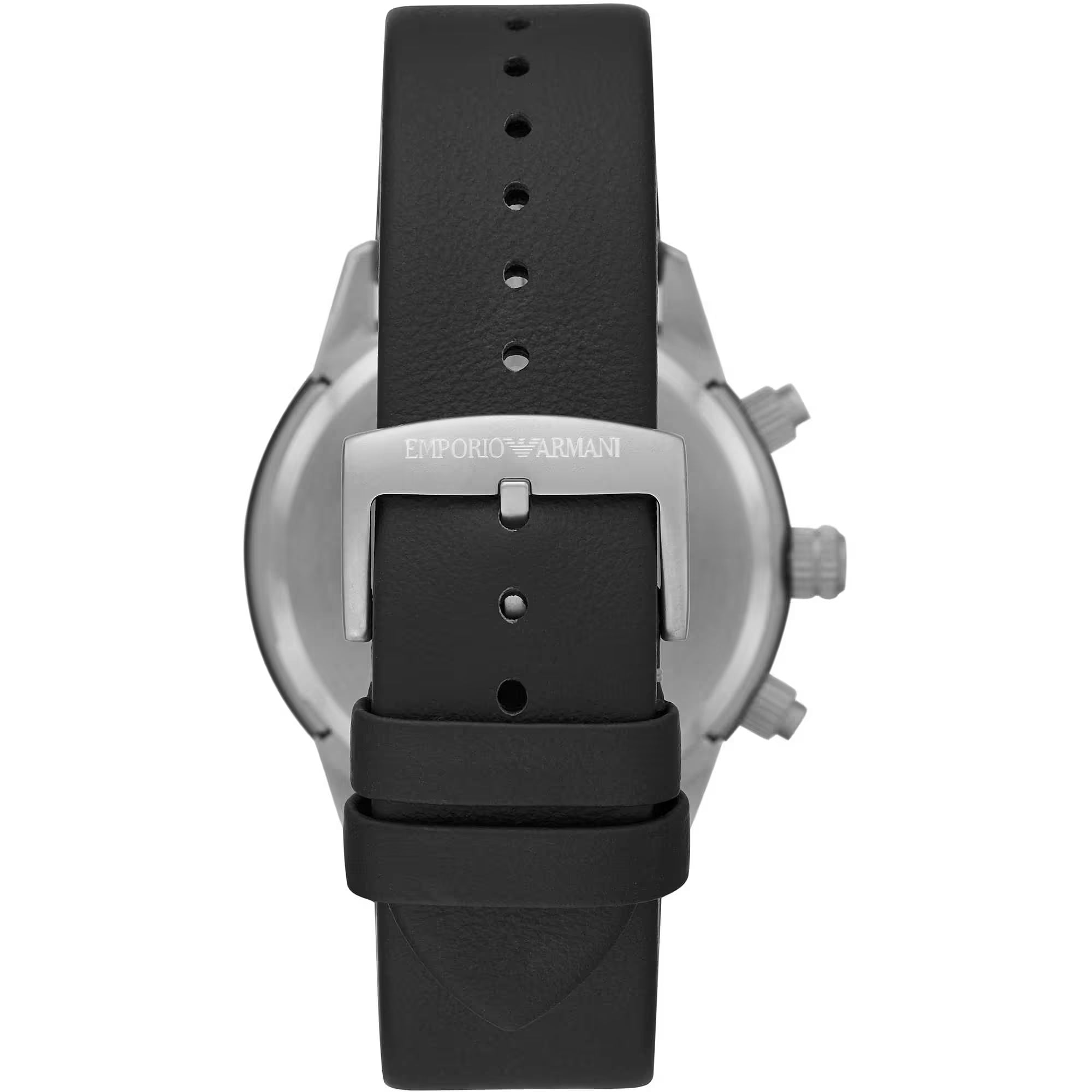 Elegant Chronograph Leather Strap Watch