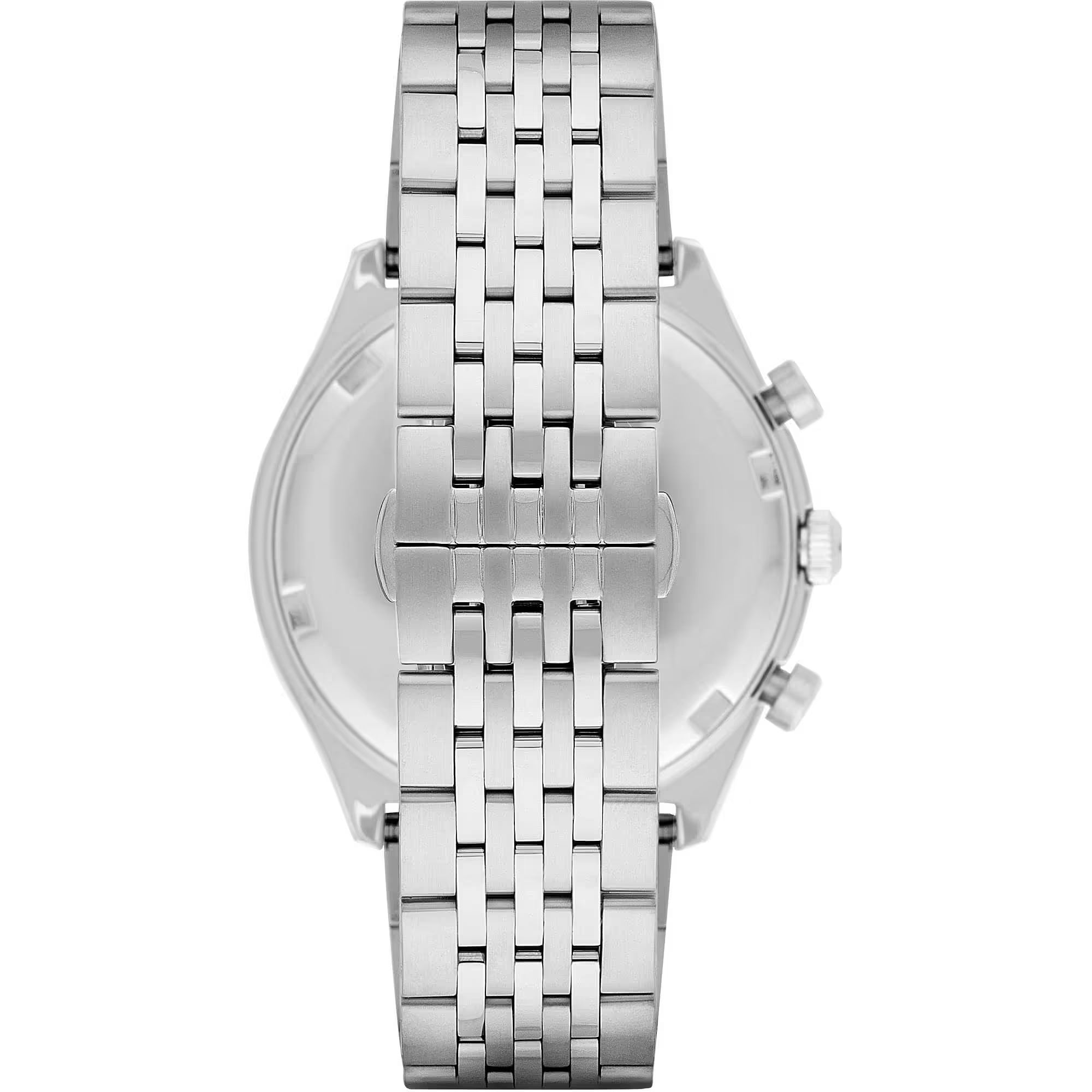 Elegant Silver Chronograph Men's Watch