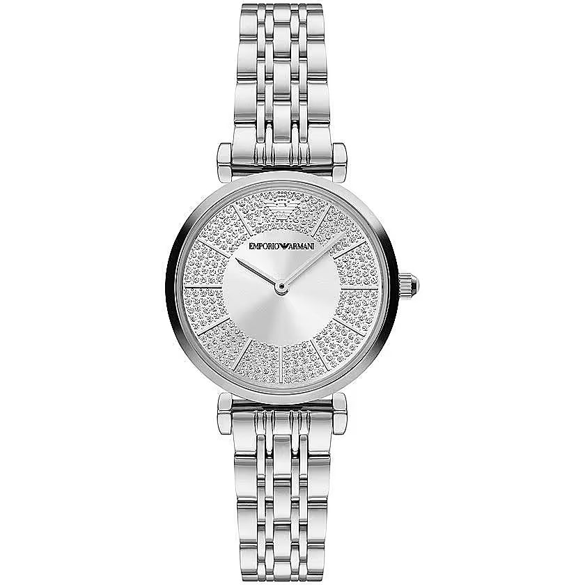 Elegant Silver-Toned Women's Watch