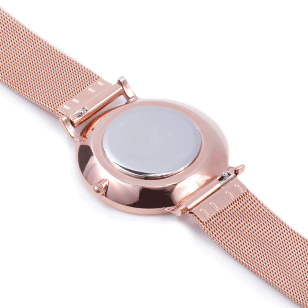 Buy Stainless steel MOP watch by Mia Bijoux