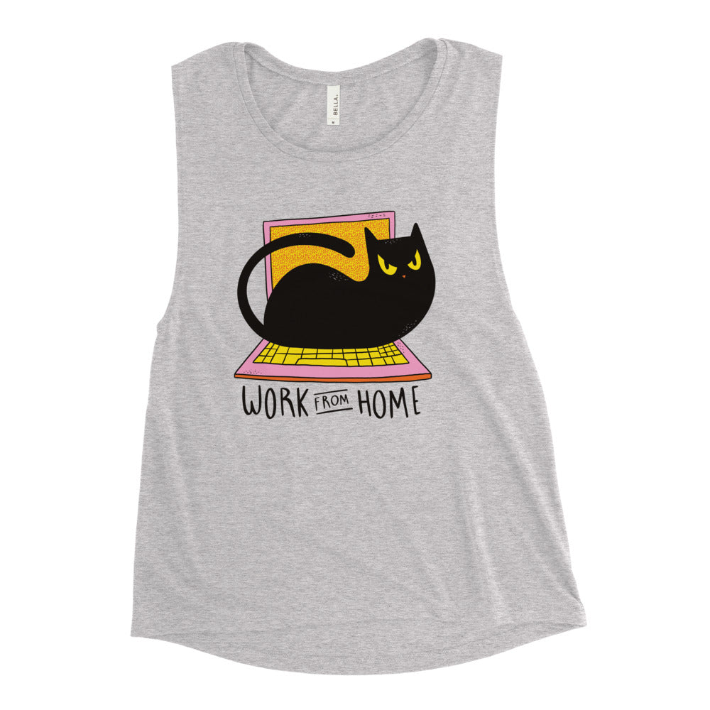 Work From Home Muscle Tank