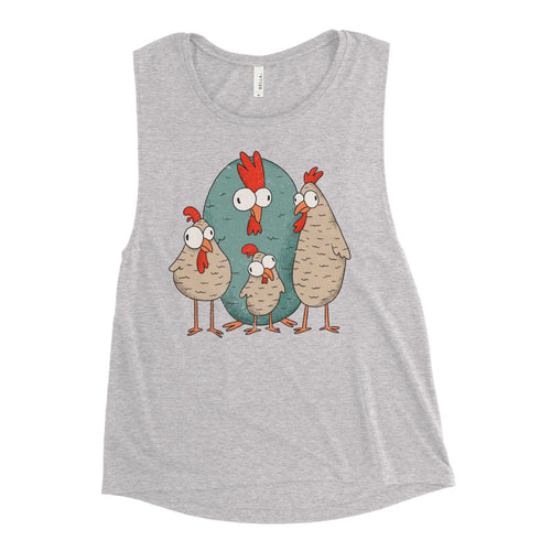 Buy Bah-gawk Muscle Tank by Faz