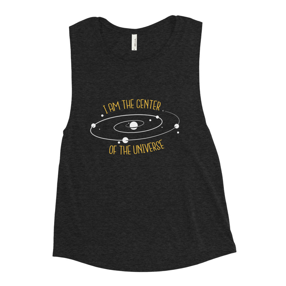 Buy Center of the Universe Muscle Tank by Faz