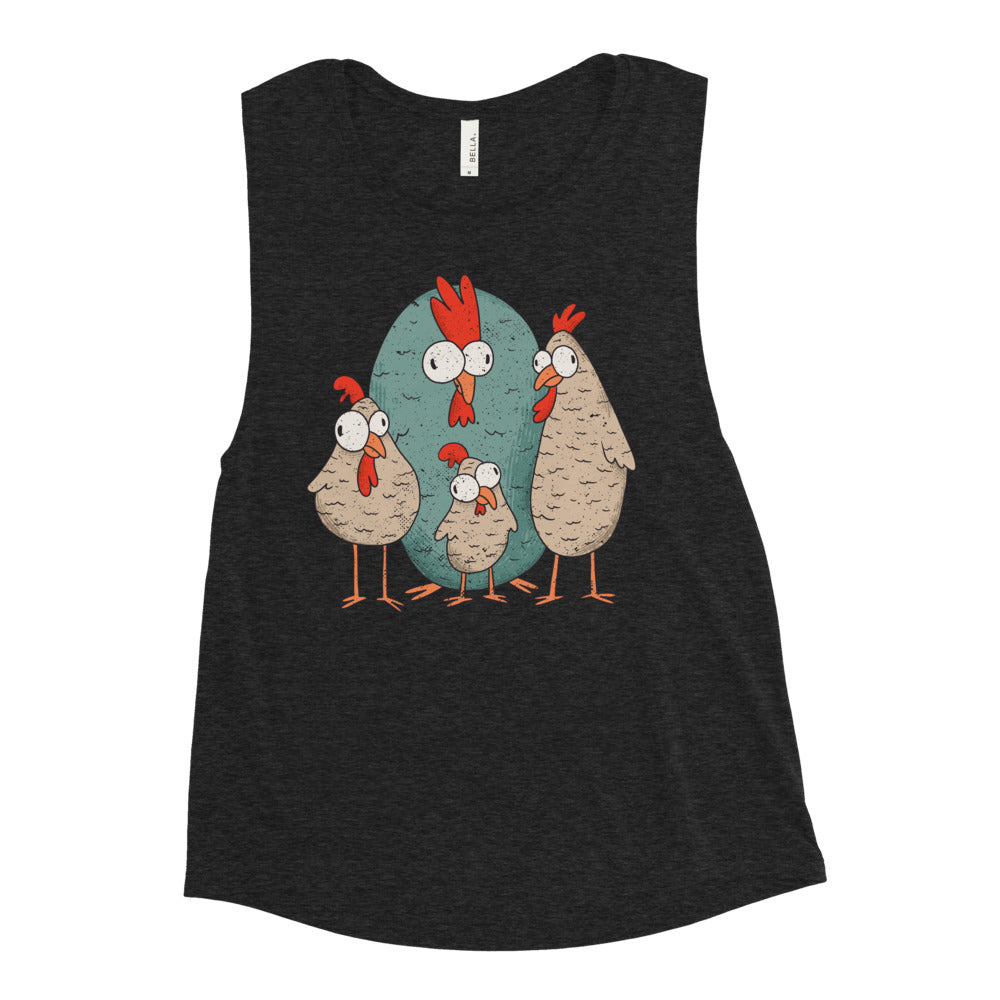 Buy Bah-gawk Muscle Tank by Faz