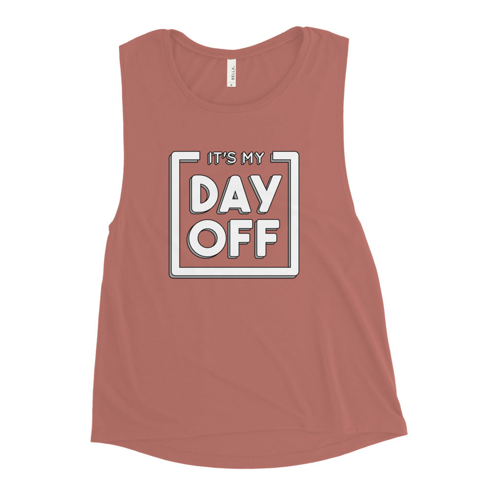 Buy It's my day off Muscle Tank by Faz