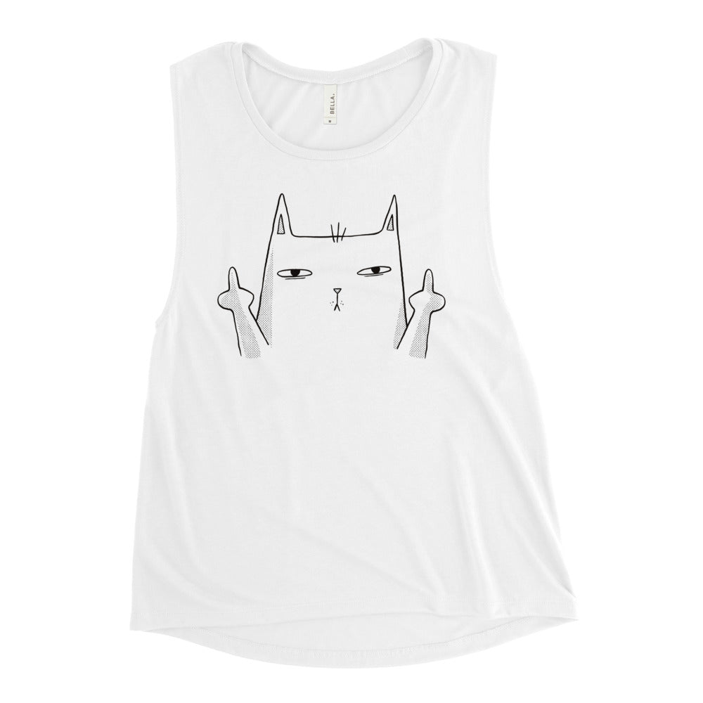 Buy Flipping Cat Muscle Tank by Faz