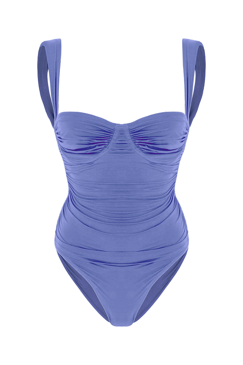 Buy Zion Ruched Underwire Swimsuit by Ladiesse